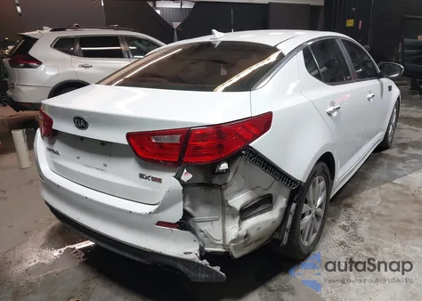 2015 Kia Optima Ex из США, поврежденный, VIN 5XXGN4A72FG492489